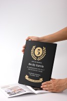 Médailles en alliage d'aluminium de haute qualité Certificat de récompense de plaque d'honneur atmosphérique personnalisé Trophée en métal Cadeaux souvenirs