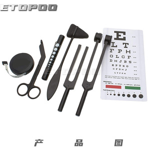 Juego de martillos de percusión ETOPPOO, herramienta médica manual triangular para examen neurológico - Product Image 2