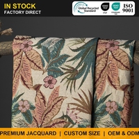 Tela Jacquard para Cortinas al por Mayor, Impresión Personalizada, Textil para Cortinas, MOQ Bajo