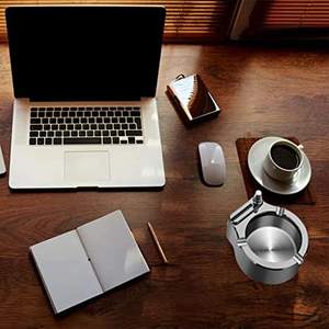 Lucklovisle Tech — cendrier en métal rétro, poser sur la maison, <span class=keywords><strong>support</strong></span> de stockage sans fumée <span class=keywords><strong>pour</strong></span> Cigarettes, briquet de voiture - Product Image 4