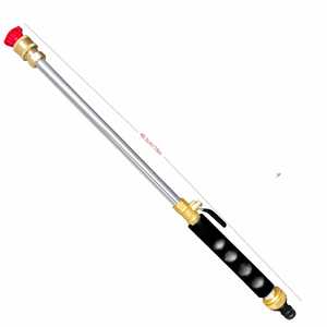 Pistola de agua de alta presión con boquilla de acero inoxidable de 450 mm para lavado de coches, jardinería y limpieza - Product Image 3