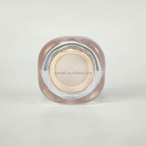 Boîte transparente de 30 ml pour poudre fixante, nettoyant visage et shampoing, avec grand tampon éponge élastique intégré, portable et vide - Product Image 3