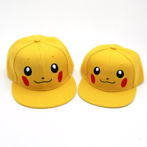 Chapeau Bob Femme Adulte Pikachu Pokémon en Spandex/Polyester Gaufré pour Cosplay, Dessin Animé, Été, Pêcheur - Vente en Gros - Product Image 2