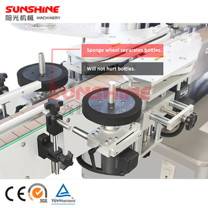 Tự động tự dính máy dán nhãn Pet nhựa chai thủy tinh tròn phẳng chai vuông máy dán nhãn với ngày coder - Product Image 2