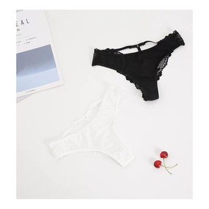 String européen et américain, taille basse, fin, respirant, sexy et séduisant, culotte triangle en dentelle pour femmes - Product Image 2