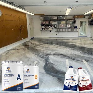 . Système de revêtement de sol époxy métallique à adhérence supérieure, peinture de sol en résine autonivelante durable pour les zones commerciales à fort trafic - Product Image 2