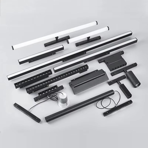 Système d'éclairage <span class=keywords><strong>sur</strong></span> <span class=keywords><strong>rail</strong></span> magnétique ultra-mince série 26 CCT réglable DC48V Rails de surface TUYA Smart LED Magnétique - Product Image 5