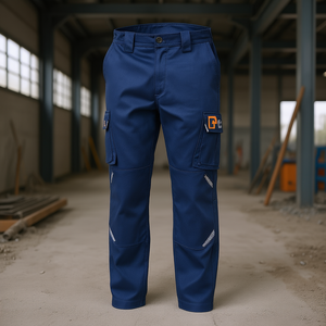 Pantalon de travail classique Ttake 2XL bleu avec poches cargo, vêtements de sécurité - Product Image 3
