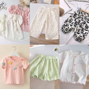Ensemble de vêtements pour enfants de style européen, vêtements de marque pour bébé, t-shirt en lot, vêtements colorés pour enfants - Product Image 3