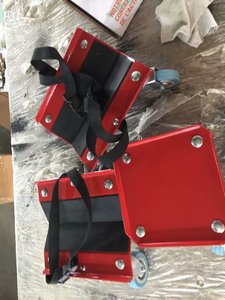 Xe Trượt Tuyết <span class=keywords><strong>Dolly</strong></span> Set Hỗ Trợ Tối Đa 1500Lbs Với Dây Đai Nặng Gắn Chắc Chắn Trên Ván Trượt - Product Image 5