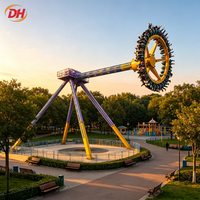 Manège à Pendule Rotatif Extrême de Haute Qualité pour Parc d'Attractions, Équipement Commercial d'Extérieur pour Propriétaires de Carnavals