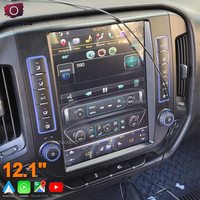 Écran de style Tesla Radio intelligente Carplay stéréo pour Chevrolet Silverado GMC SIERRA 2014-2019 Mise à niveau de la navigation GPS