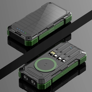20000 माह सौर ऊर्जा बैंक दोहरी यूएसबी यात्रा पोर्टेबल सौर मोबाइल फोन चार्जर के लिए सोलर पावरबैंक - Product Image 3