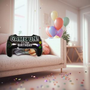 Trang trí sinh nhậ<span class=keywords><strong>t</strong></span> Gamer <span class=keywords><strong>game</strong></span> thủ bóng gamepad trò chơi trên <span class=keywords><strong>Video</strong></span> Trò chơi bóng bay bên <span class=keywords><strong>Video</strong></span> Trò chơi bóng sinh nhậ<span class=keywords><strong>t</strong></span> cậu bé trang trí Helium - Product Image 2