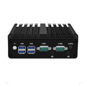 Máy tính mini công nghiệp không quạt OEM, <span class=keywords><strong>2</strong></span> LAN, <span class=keywords><strong>2</strong></span> COM, <span class=keywords><strong>DDR3</strong></span>, H30S, Intel I3-4010U, I5-4200U, I7-4600U, bộ định tuyến MIN, tường lửa, máy tính Linux - Product Image 3