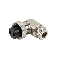 Conector de Aviación EX-PRO OEM Personalizado GX12 GX16 GX20 GX25 GX30, Hembra y Macho, Carcasa de Aleación de Zinc Niquelada, Clasificación 5A 125V