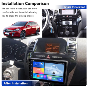 Meihua 9 pouces LHD RHD Car Stereo Frame Cable Canbus Radio Frame pour <span class=keywords><strong>Opel</strong></span> Astra H/<span class=keywords><strong>Zafira</strong></span> <span class=keywords><strong>B</strong></span> 2005-2014 Placement du tableau de bord 1 an - Product Image 4