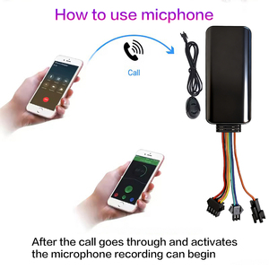 Microphone GPS professionnel P8-8P anti-chaleur 4G+2G filaire, bande complète 4G, <span class=keywords><strong>coupure</strong></span> de carburant SOS, câblage fixe, sans recharge, application Android pour tableau de bord - Product Image 4