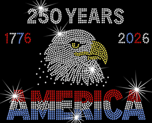Parches de Diamantes de Imitación American Girl Bling, Parches de Cristal para el 250 Aniversario, Transferencia de Diamantes de Imitación para Camisetas - Product Image 6