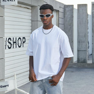 Camiseta de Hombre de Alta Calidad 100% Algodón ET001, Ropa Urbana Personalizada con Corte Holgado y Estampado de Logotipo, Directo de Fábrica - Product Image 3