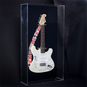 Escaparate de selección de guitarra acrílica magnética rectangular retro de alta calidad para exhibición de tienda - Product Image 5
