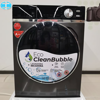 Lave-linge séchant combiné 15 kg avec technologie Inverter, fonction vapeur, sécurité enfant, chargement frontal, économe en énergie
