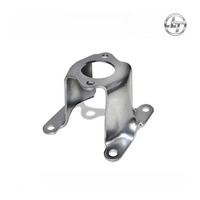 Supports estampés sur mesure en zinc plaqué, à haute tolérance, pour profilés à fentes et rectangulaires, pour assemblage industriel en tôle