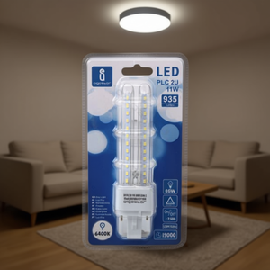 Led Bulb Plc 2u 11w 6400k Energy Saving Light 935 Lumens 15000 Hrs - Product Image 3