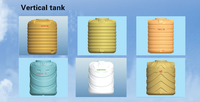 Maquinaria para hacer tanques de plástico 3000L 3-8 capas Tanque de agua Máquina de moldeo por soplado