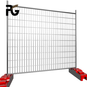 Clôture temporaire mobile en Australie Panneaux de clôture de construction robustes à bas <span class=keywords><strong>prix</strong></span> Clôture temporaire de site - Product Image 1