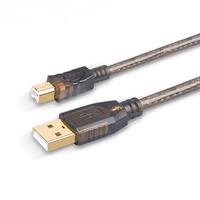 Cable de Extensión USB 2.0 AM a BM de 20 m con IC y Ferritas