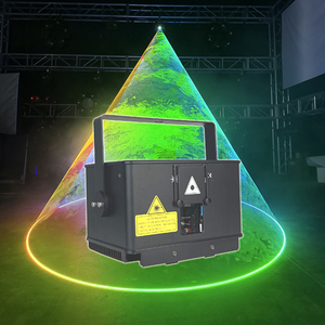 Laser d'animation RGB 2W/3W/5W/6W pour téléphone portable avec logo texte personnalisé, contrôle DMX512, indice de protection IP54, idéal pour scène, DJ, club et événements - Product Image 1