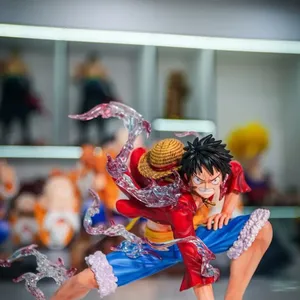 JT Toys – Nouvelle Figurine d'Action ONE PIECE en PVC de 16 CM, Modèle Statue <span class=keywords><strong>Second</strong></span> <span class=keywords><strong>Gear</strong></span> de Monkey D. <span class=keywords><strong>Luffy</strong></span>, Collection Congelée, Cadeau pour la Maison - Product Image 5