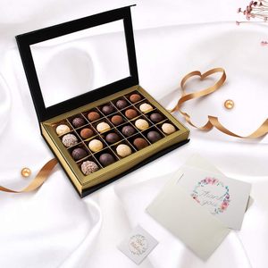 Boîtes de Brigadeiros Brésiliens Classiques de <span class=keywords><strong>Luxe</strong></span> Personnalisées en Gros (9 pièces) – Boîte de Brigadeiros Gourmands avec Plateau Blister - Product Image 4