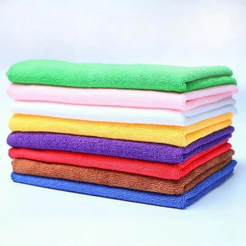 Chiffon de lavage de voiture personnalisé en gros Serviette magique en microfibre Chiffons de nettoyage en microfibre pour la cuisine domestique