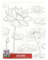 Ensemble de peinture sur toile personnalisable pour enfants, cadre en MDF de style dessin animé de 3 mm d'épaisseur, impression UV pré-imprimée, design gratuit, taille mini