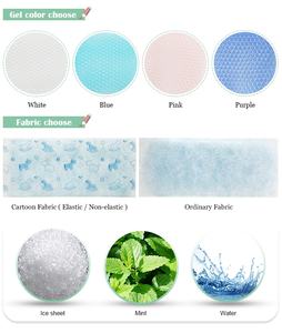 Patch perekat pendingin kulit lembut tahan lama Gel polimer hidrofilik untuk pereda demam - Product Image 4