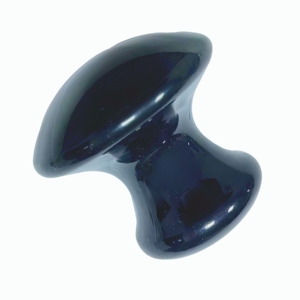 Outil de massage en résine en forme de champignon noir, masseur d'acupression - Product Image 5