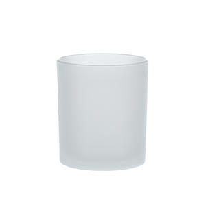 Pot en verre vide élégant design Classico de 315ml noir brillant avec capuchon en aluminium pour bougies de festival de bricolage - Product Image 6