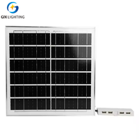 Mini kit de panneau solaire portable 15W 5V Module de charge USB photovoltaïque de type N Panneau solaire universel à bas prix