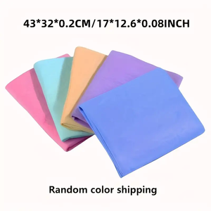 Tùy Chỉnh Cao Thấm <span class=keywords><strong>Pva</strong></span> Con Chó Chải Chuốt Khăn Tắm Sang Trọng Đa Năng Sơn Dương Vải Cho Phòng Tắm Sử Dụng - Product Image 5