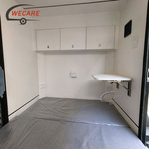 WECARE Caravane Teardrop Overlandvan avec revêtement extérieur en fibre de verre, petite caravane, caravane Teardrop avec climatisation - Product Image 5