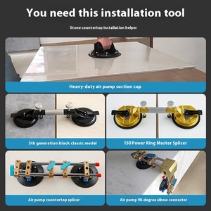 Vente en gros de carreau en caoutchouc professionnel robuste en alliage d'aluminium ventouse manuelle en verre - Product Image 2