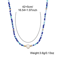 Populaire Boho Bijoux À La Main Perle Naturelle charme femmes Mode Miyuki Perles De Rocaille Collier pour Femmes Bijoux