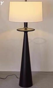 Vải trắng bóng đèn sàn góc phòng khách Đèn sàn Nhật Bản cá tính sáng tạo sofa trang trí Đèn sàn - Product Image 6