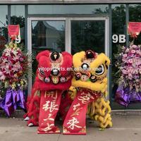 Festivals traditionnels Danse du lion Laine de haute qualité Danse du lion chinois