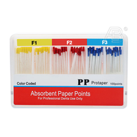 Pointes en papier pour canal radiculaire dentaire, pointes en gutta-percha pour endodontie, pointes en fibre de coton