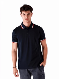 Chemise à manches courtes pour homme, décontractée, brodée, respirante, 100% coton, imprimée, vente en gros, séchage rapide, performance optimale, polo pour homme - Product Image 2