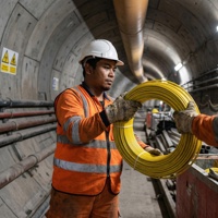 Fil BVR torsadé flexible résistant au feu, conducteur en cuivre isolé en PVC pour câblage électrique domestique et industriel