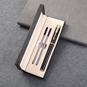 Premium Metal Ballpoint Pen Gift <b>Set</b> with Custom Logo - Executive Promotional Office Writing Pens - Product Image 4